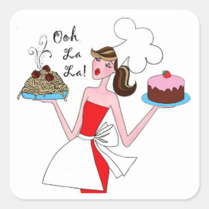 Reine Chefista ! - "Ooh La La !" Autocollants