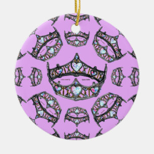 Reine Coeurs Couronnes d'argent Tiaras ornement ro