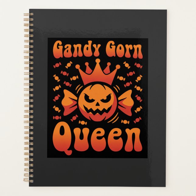 Reine de bonbons de Halloween Design Vectoriel Rét (Devant)