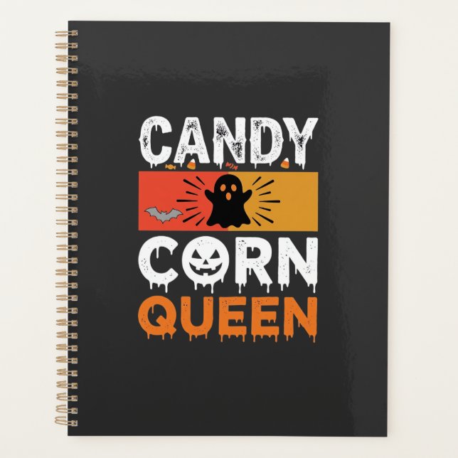 Reine de bonbons de Halloween SVG Design (Devant)