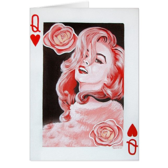 Reine de carte de coeurs (Devant)