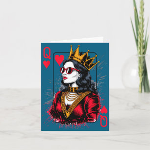 Reine de Cartes Saint-Valentin Cœurs Nation