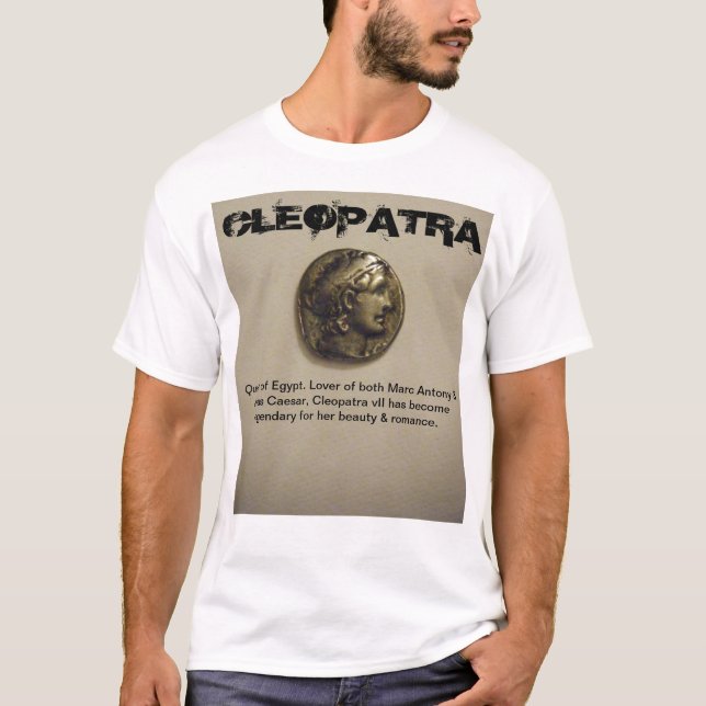 Reine de Cléopâtre de T-shirt de l'Egypte (Devant)