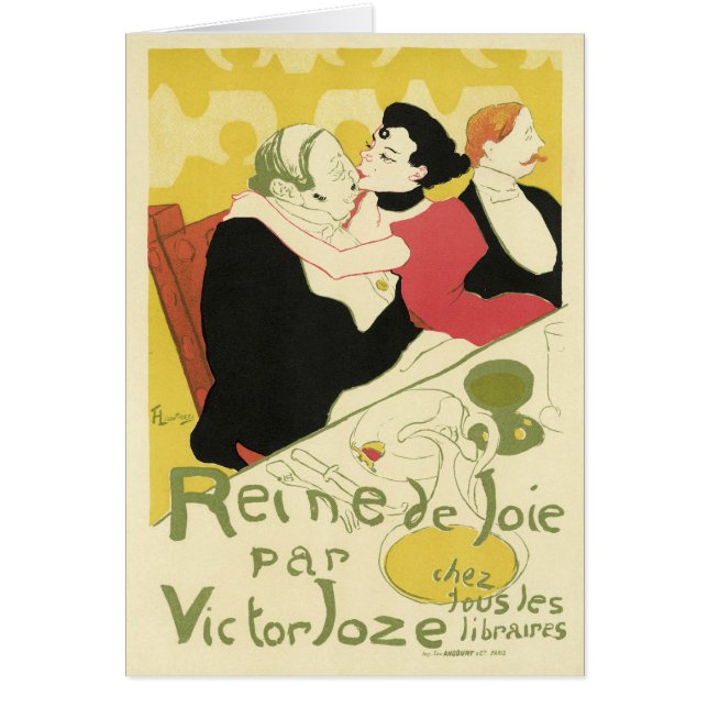 Reine de Joie (Reine du Plaisir) Toulouse Lautrec (Devant)
