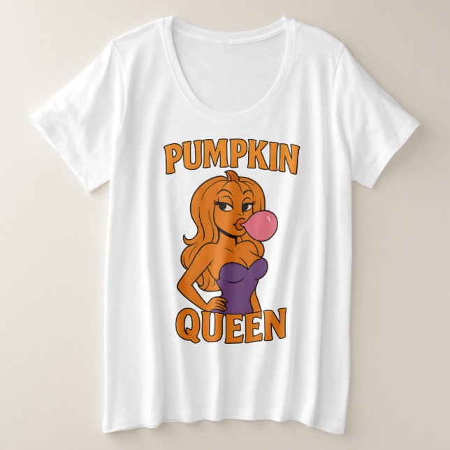 Reine de la citrouille | glamour d'Halloween (Design devant)