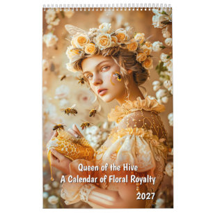 Reine de la Ruche – Un Calendrier de Royalité Flor