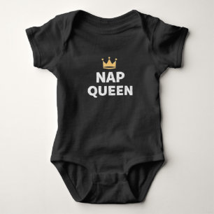 Reine de la sieste Couronne royale drôle Body bébé