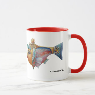 Reine de la tasse de sonnerie de poissons du Nil
