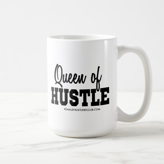 REINE DE L'ACTION - Mug à café pour entrepreneurs (Droite)