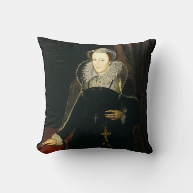 Reine de Mary de coussin écossais d'accent (Recto)