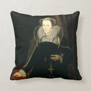 Reine de Mary de coussin écossais d'accent
