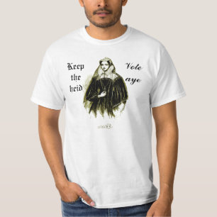 Reine de Mary de T-shirt écossais écossais de