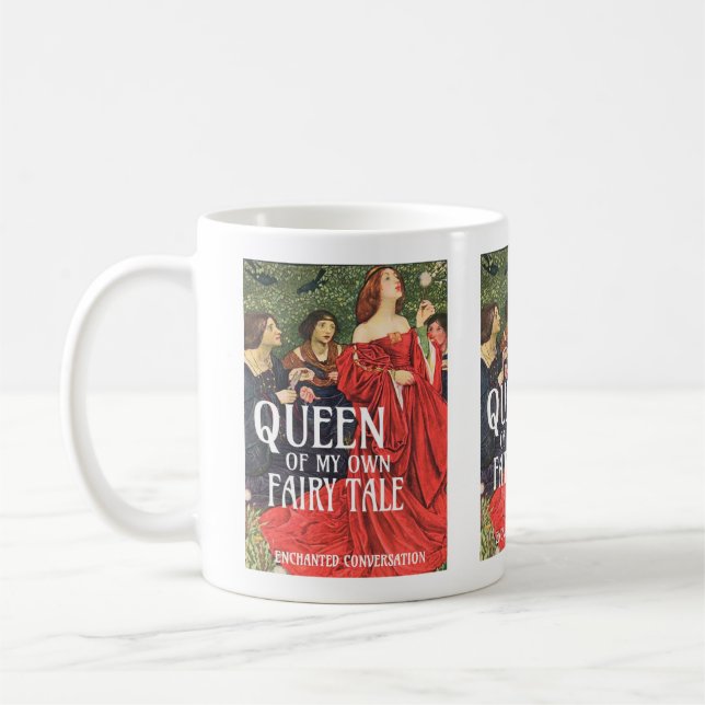 REINE DE MON PROPRE TALE DE FAIRY TALE Mug (Gauche)