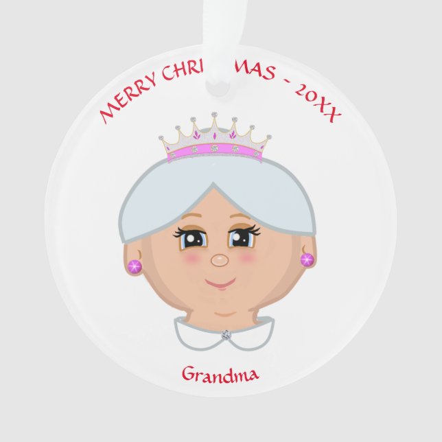 Reine de Noël pour maman, tante, grand-mère, ensei (devant)
