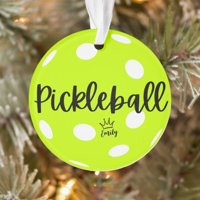 reine de pickleball, cadeaux personnalisés de pick (Arbre)