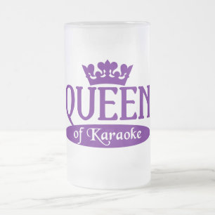 Reine de tasse de karaoke - choisissez le style et