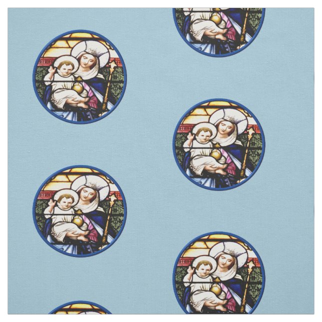 Reine de tissu de ciel et de Jésus de bébé (Échantillon)