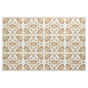 Reine de tissu de couronnes et de diadèmes d'or d