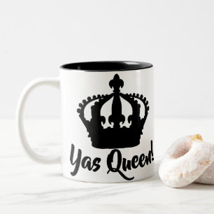 Reine de Yas !  Tasse de couronne