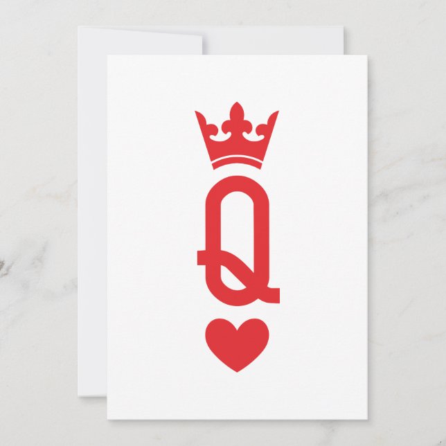 Reine des cartes (Devant)