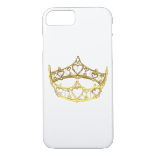 Reine des Coeurs couronne tiara iPhone 7 coque