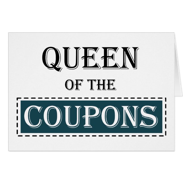 Reine des Coupons (Devant horizontal)