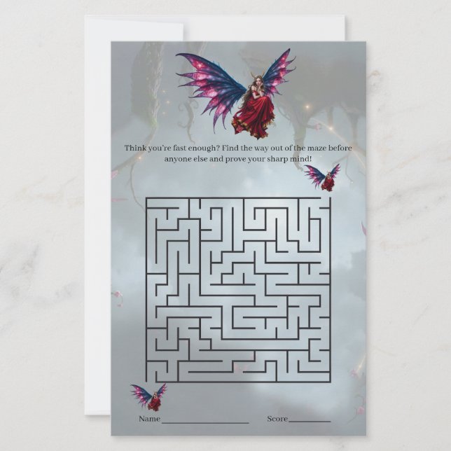 Reine des fées de fantasy sombre avec des ailes de (Devant)