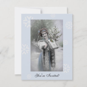 Reine des Neiges - Invitation (Personnaliser)