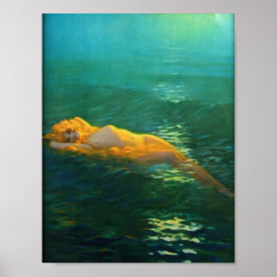 Reine des vagues - Edward Mason Eggleston Poster