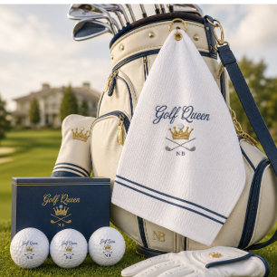 "Reine du Golf" Balle de Golf Cadeau Pour Elle