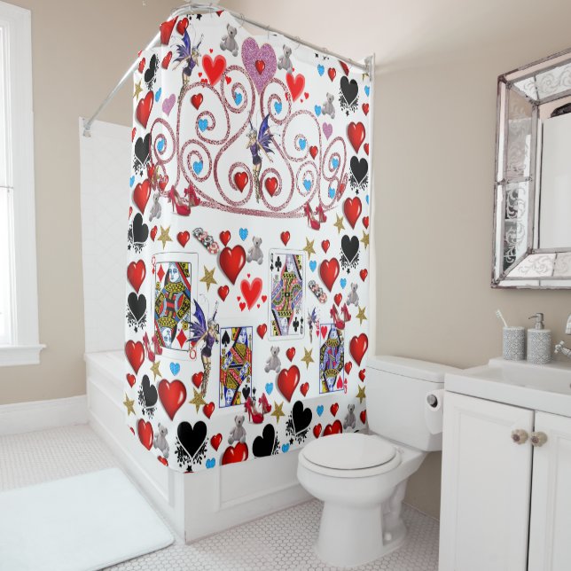 Reine du rideau de douche (En situation)