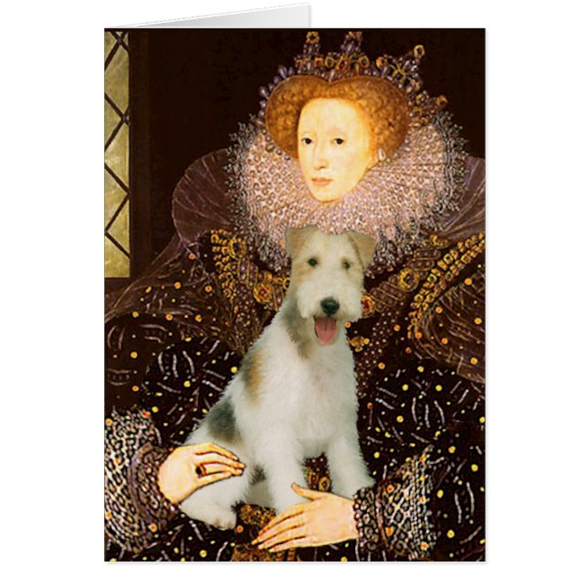 Reine Elizabeth I - Fox-Terrier à poil dur #1 (Devant)