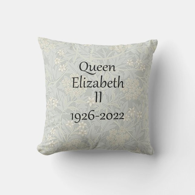 Reine Elizabeth II 1926-2022 Oreiller (Recto)
