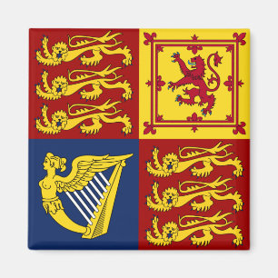 Reine Elizabeth II Royal Standard Magnet