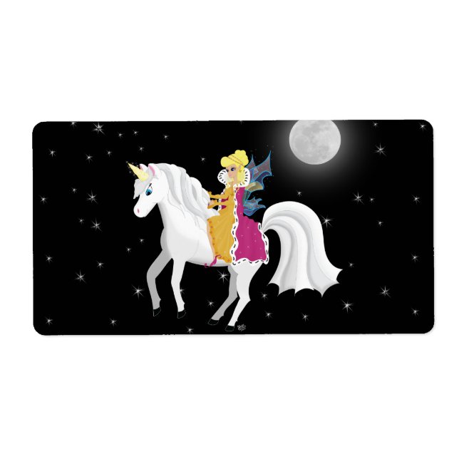 Reine Faery et Étiquette de l'Unicorne (Devant)