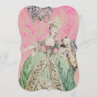 Reine Marie Antoinette - Invitations / RSVP