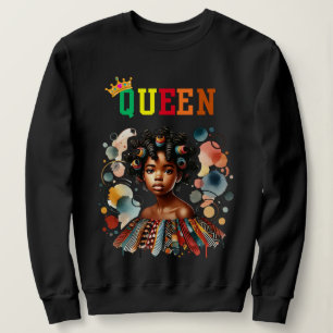 Reine nubienne : Croyez la sweatshirt des femmes