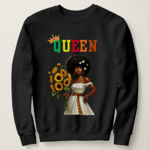 Reine nubienne : Daisy sweatshirt des femmes