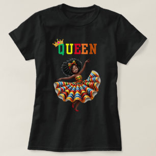 Reine nubienne : T-shirt femme de danse