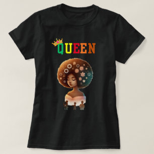 Reine Nubienne : T-shirt Femme Fro Sho