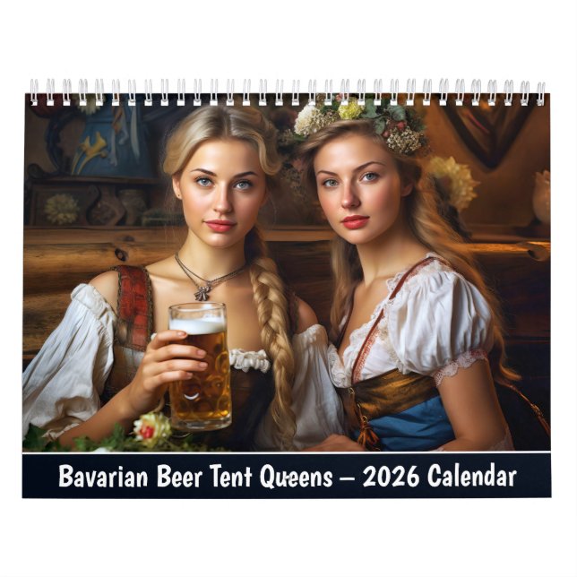 Reines de la Tente de Bière Bavaroise – Calendrier (Protection)
