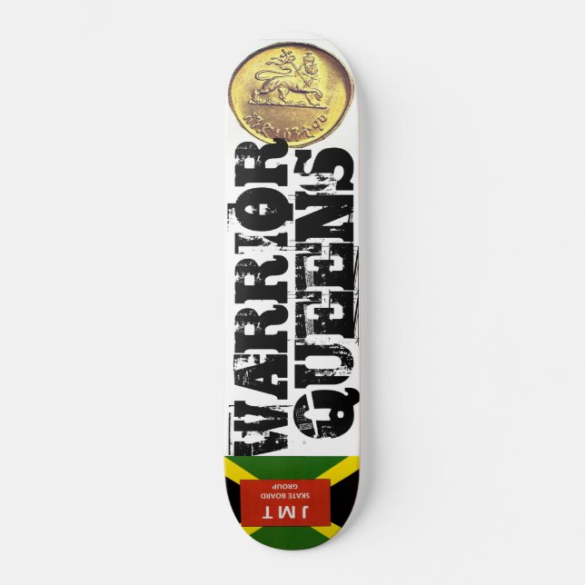 REINES GUERRIÈRES Skateboard (Recto)