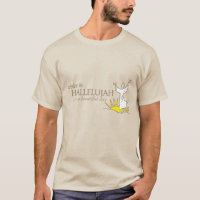 Rejoice in hallelujah beau t-shirt de jour