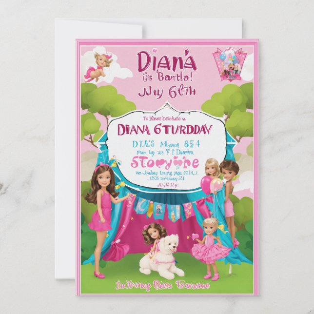 rejoignez Fun : Invitation Anniversaire de enfant (Devant)