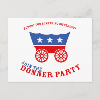 Rejoignez la carte postale Donner Party