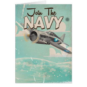 Rejoignez le Poster vintage de la Marine