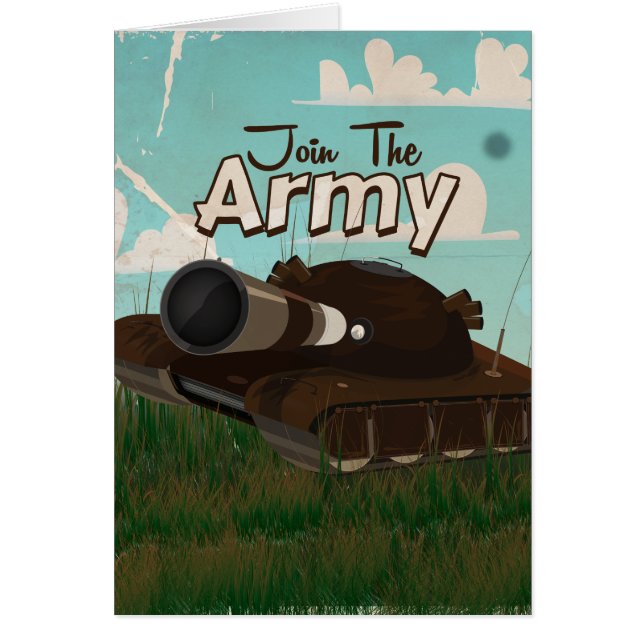 Rejoignez le Poster vintage de l'Armée de terre (Devant)