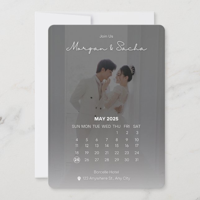 Rejoignez-Nous - Faire-Part de Mariage (Devant)