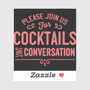 Rejoignez-nous pour Cocktails et Sticker Conversat