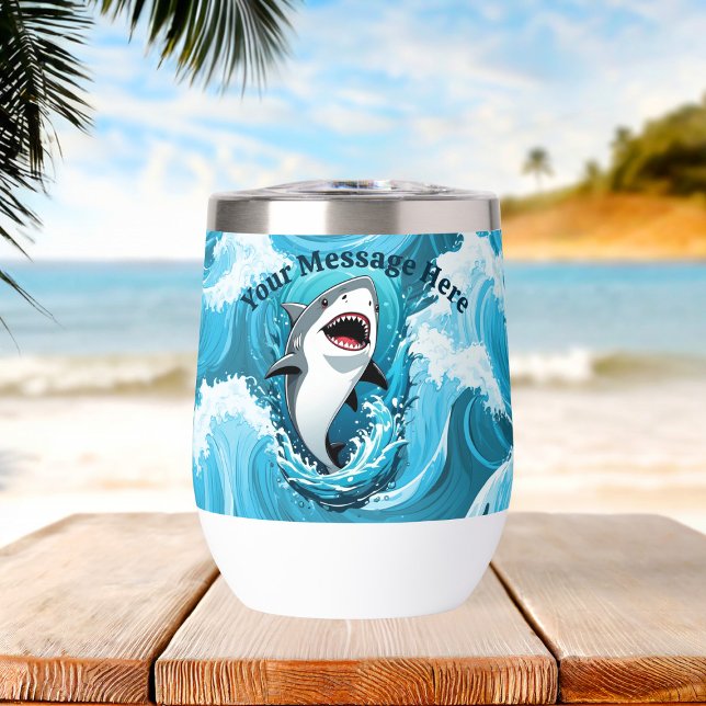Rejoignez-nous pour un requin mordant (Créateur téléchargé)
